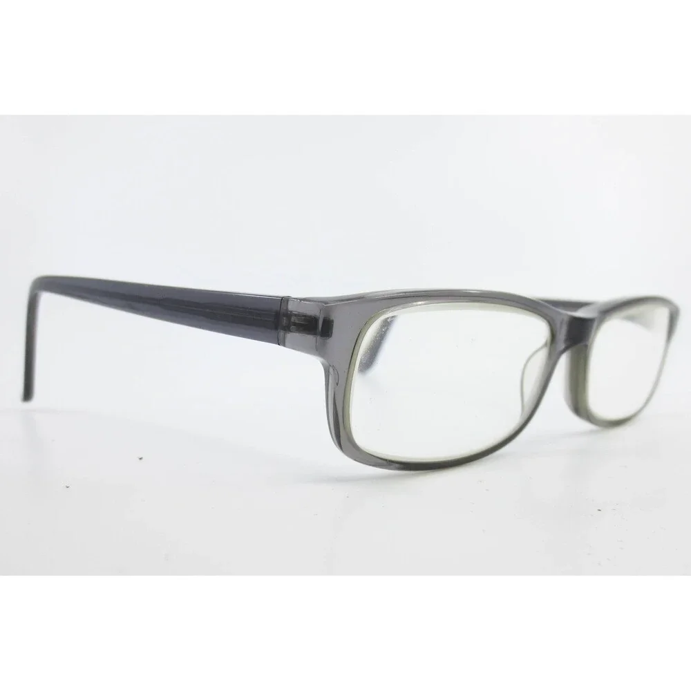 Smoke Gray Rectangular Eyeglass Frames FM9194 53-16-140 Full Rim Eyewear